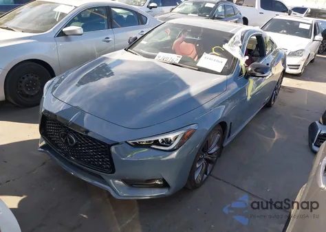 2022 Infiniti Q60 Red Sport 400 z USA, uszkodzony, nr VIN JN1FV7LK4NM660739